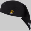 2Stoned Bandana Kopftuch Biker Cap Classic mit Stick Crown für Damen und Herren, Einheitsgröße Schwarz Mädchenmode 2Stoned