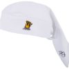 2Stoned Bandana Kopftuch Biker Cap Classic mit Stick Crown für Damen und Herren, Einheitsgröße Weiß Mädchenmode 2Stoned