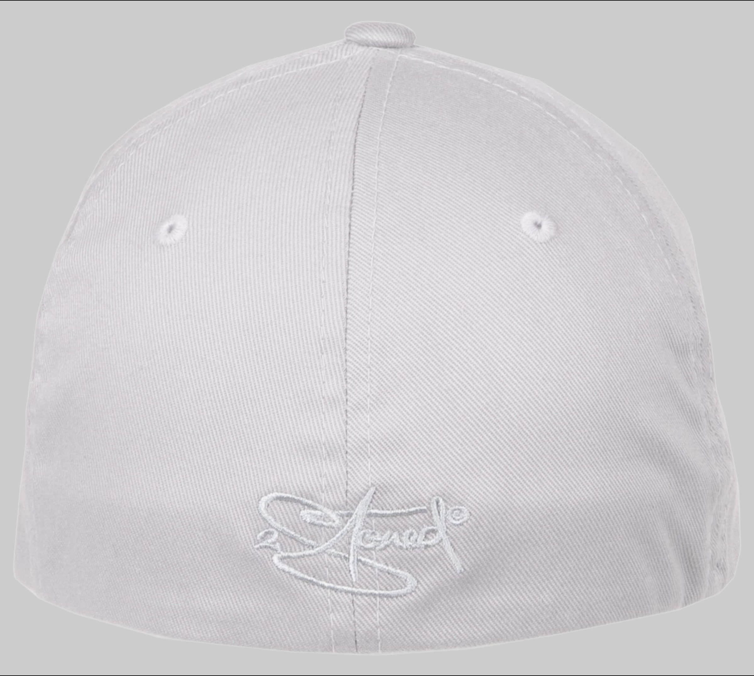 2Stoned Jungenmode 2Stoned Flexfit Cap - Classic Logo Embroidered Baseball Cap for Women, Men & Kids Silver