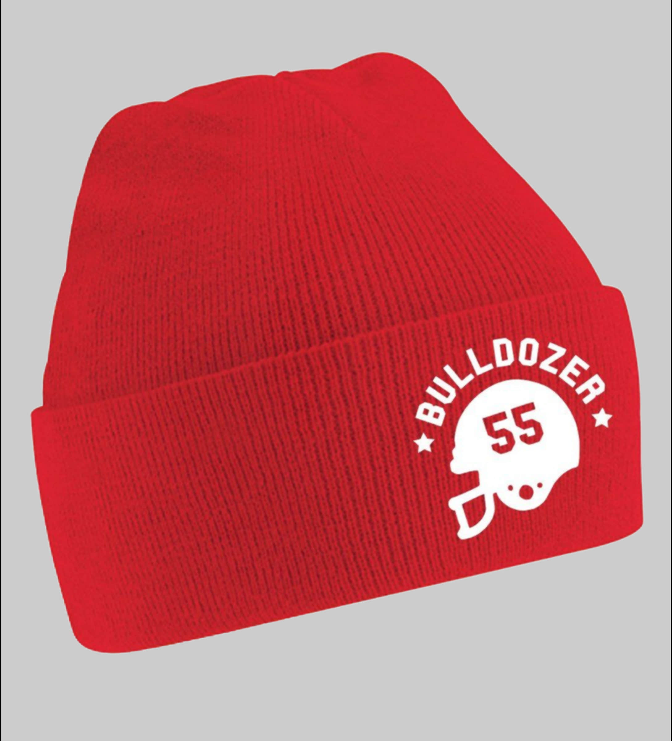 Blondie \u0026 Brownie Beste Qualität: Blonie & Brownie Beanie Uni Erwachsen Mütze - Bud Spencer Rot Mädchenmode