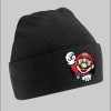 Blonie & Brownie Super Mario Beanie Uni Mütze Schwarz Mädchenmode Blondie \u0026 Brownie