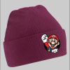 Blondie \u0026 Brownie Blonie & Brownie Super Mario Beanie Uni Mütze Burgund Mädchenmode