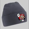 Blondie \u0026 Brownie Mädchenmode Blonie & Brownie Super Mario Beanie Uni Mütze Grau
