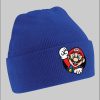 Blonie & Brownie Super Mario Beanie Uni Mütze Royalblau Mädchenmode Blondie \u0026 Brownie