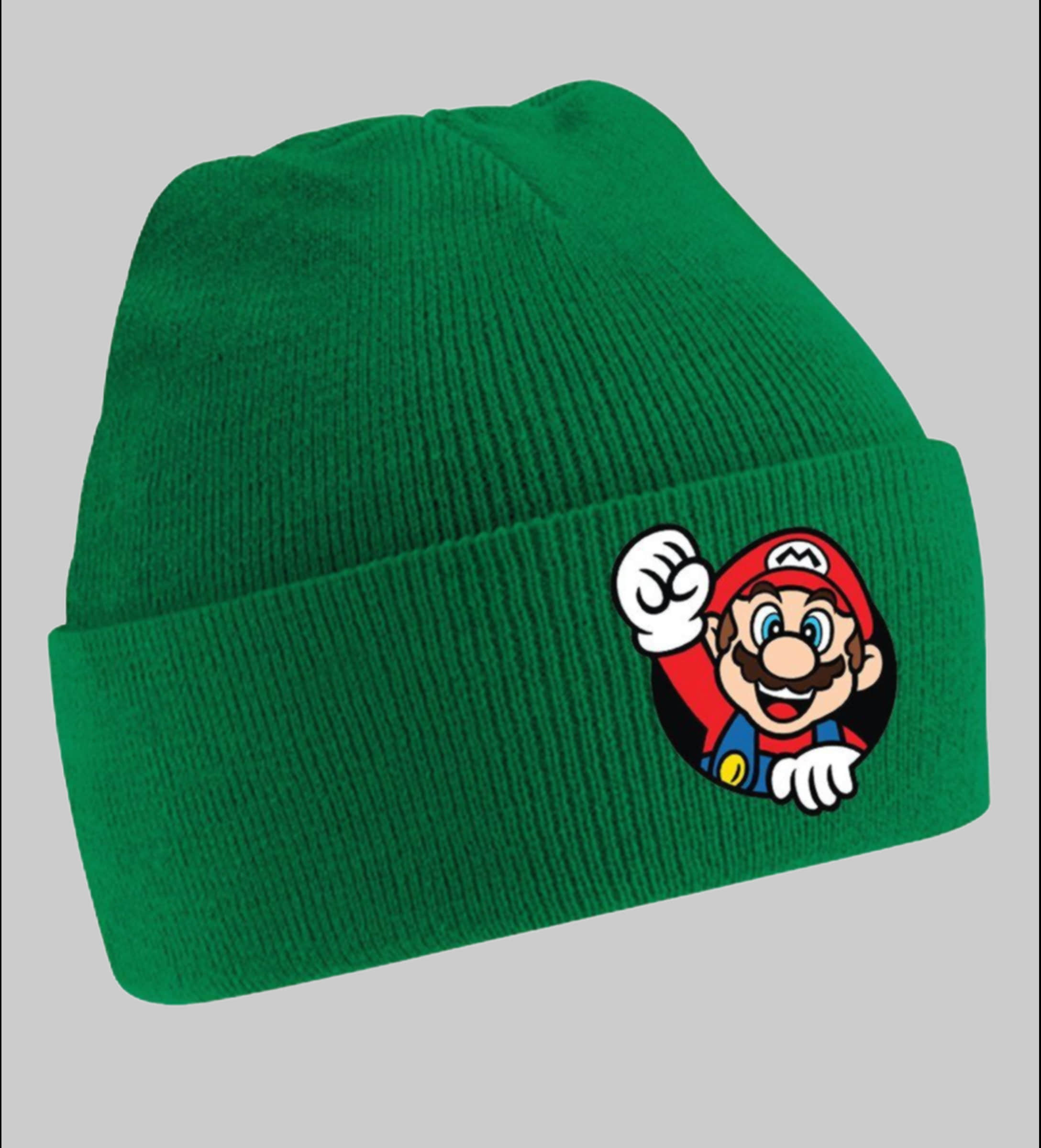 Blondie \u0026 Brownie Blonie & Brownie Super Mario Beanie Uni Mütze Mai Grün Mädchenmode