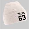 Blondie \u0026 Brownie Mädchenmode Blonie & Brownie Uni Beanie - Bulldozer Bud Spencer Beige