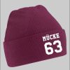 Mädchenmode Blondie \u0026 Brownie Blonie & Brownie Uni Beanie - Bulldozer Bud Spencer Burgund