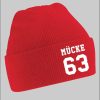 Blonie & Brownie Uni Beanie - Bulldozer Bud Spencer Rot Mädchenmode Blondie \u0026 Brownie