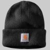 Carhartt Rib Knit Acrylic Beanie Hat - Men's & Women's black Carhartt Mützen