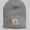 Carhartt Uni Beanie - Classic Knit Workwear Hat heather grey Carhartt Accessoires & Taschen