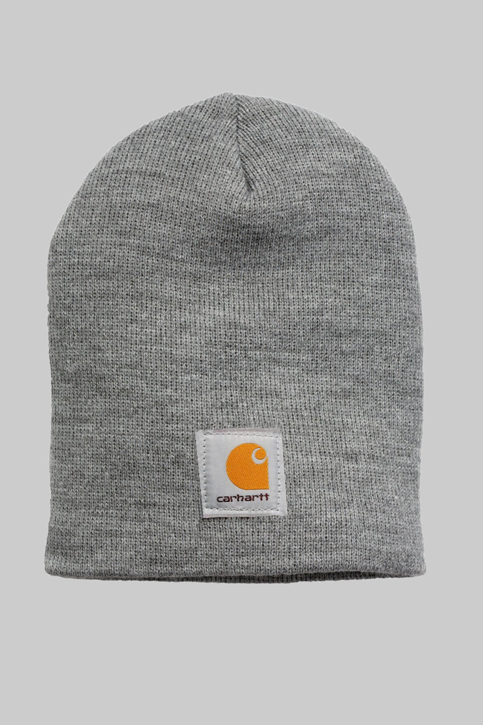 Carhartt Uni Beanie - Classic Knit Workwear Hat heather grey Carhartt Accessoires & Taschen