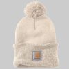 Carhartt Uni Knit Cuff Beanie - Durable Workwear Style winter white Mädchenmode Carhartt