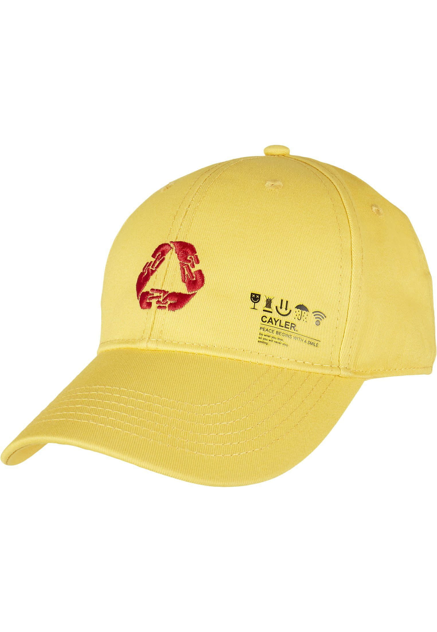 Jungenmode CAYLER \u0026 SONS Cayler & Sons Men's Tee - C&S Iconic Peace Curved Cap Inspired