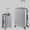 Easy Move ACE 026 Hartschalen-Trolley - Robuster Reisekoffer aus ABS Silver Gray Koffer & Reisegepäck Easy Move