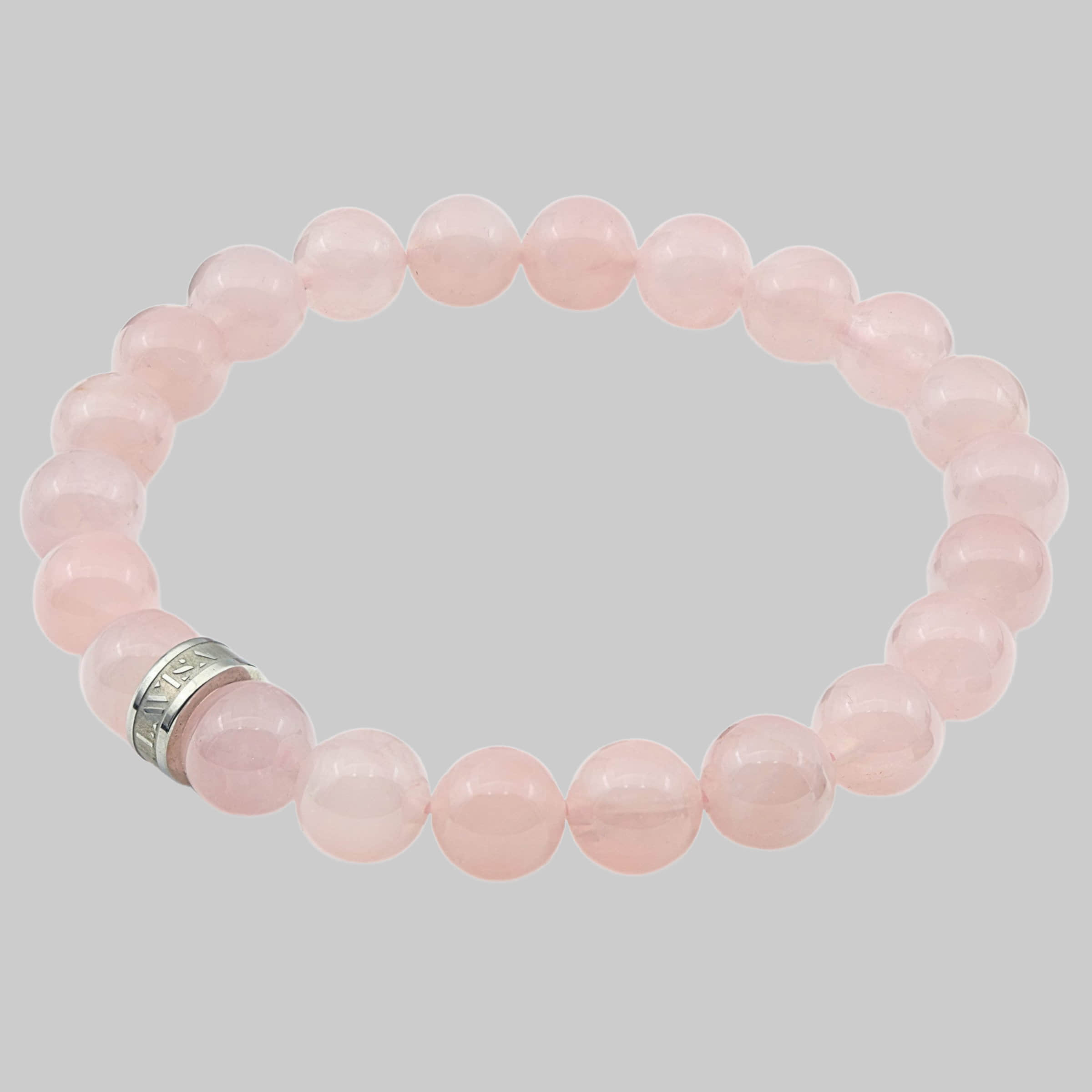 LAVISA Gemstone Bracelet | Natural Stone Beads | Healing Crystals | Uni Rosenquarz myToys LAVISA