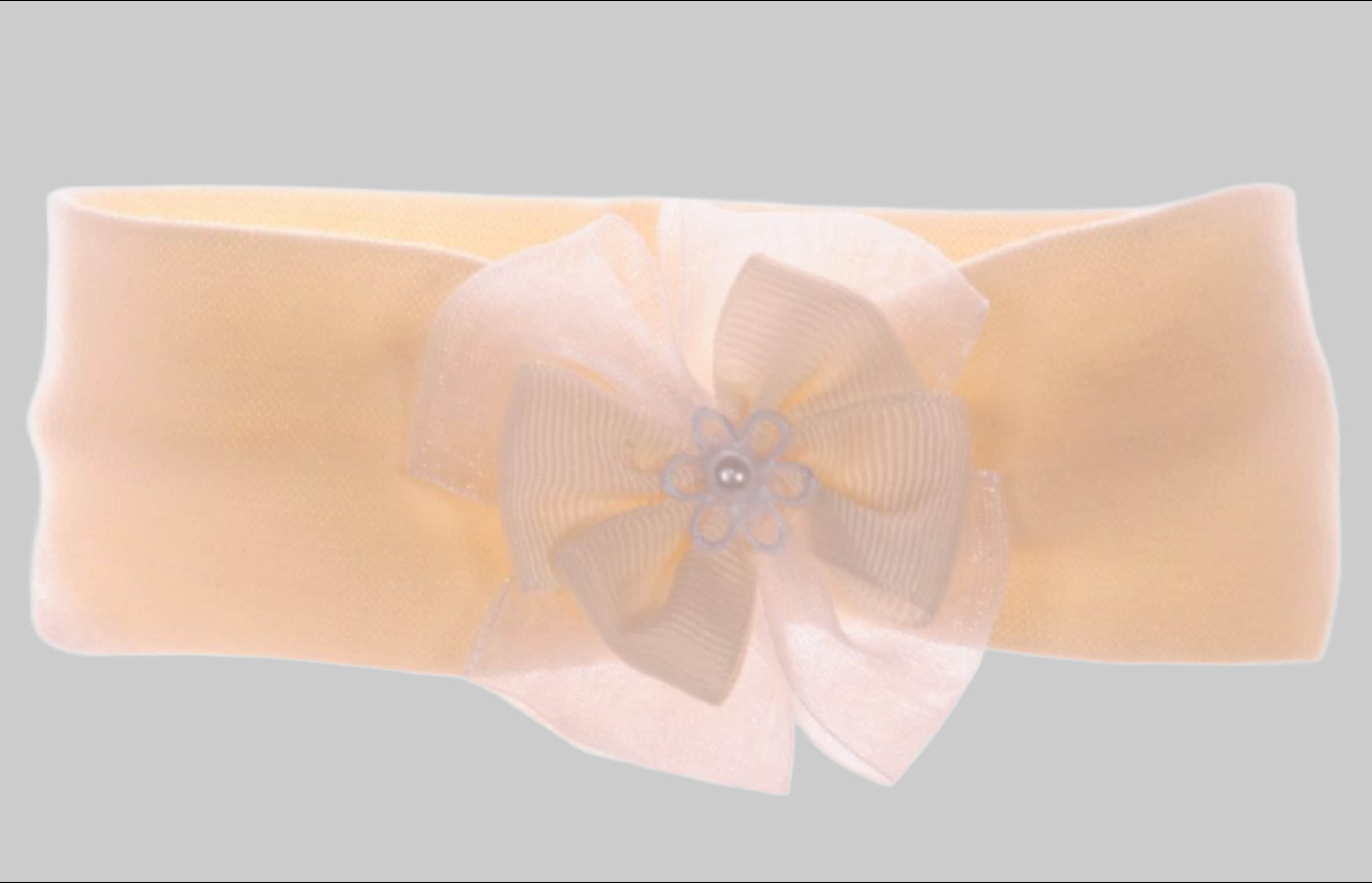La Bortini Baby Headband - Soft Cotton Headband for Newborns & Toddlers Creme Nr.1 Mädchenmode La Bortini