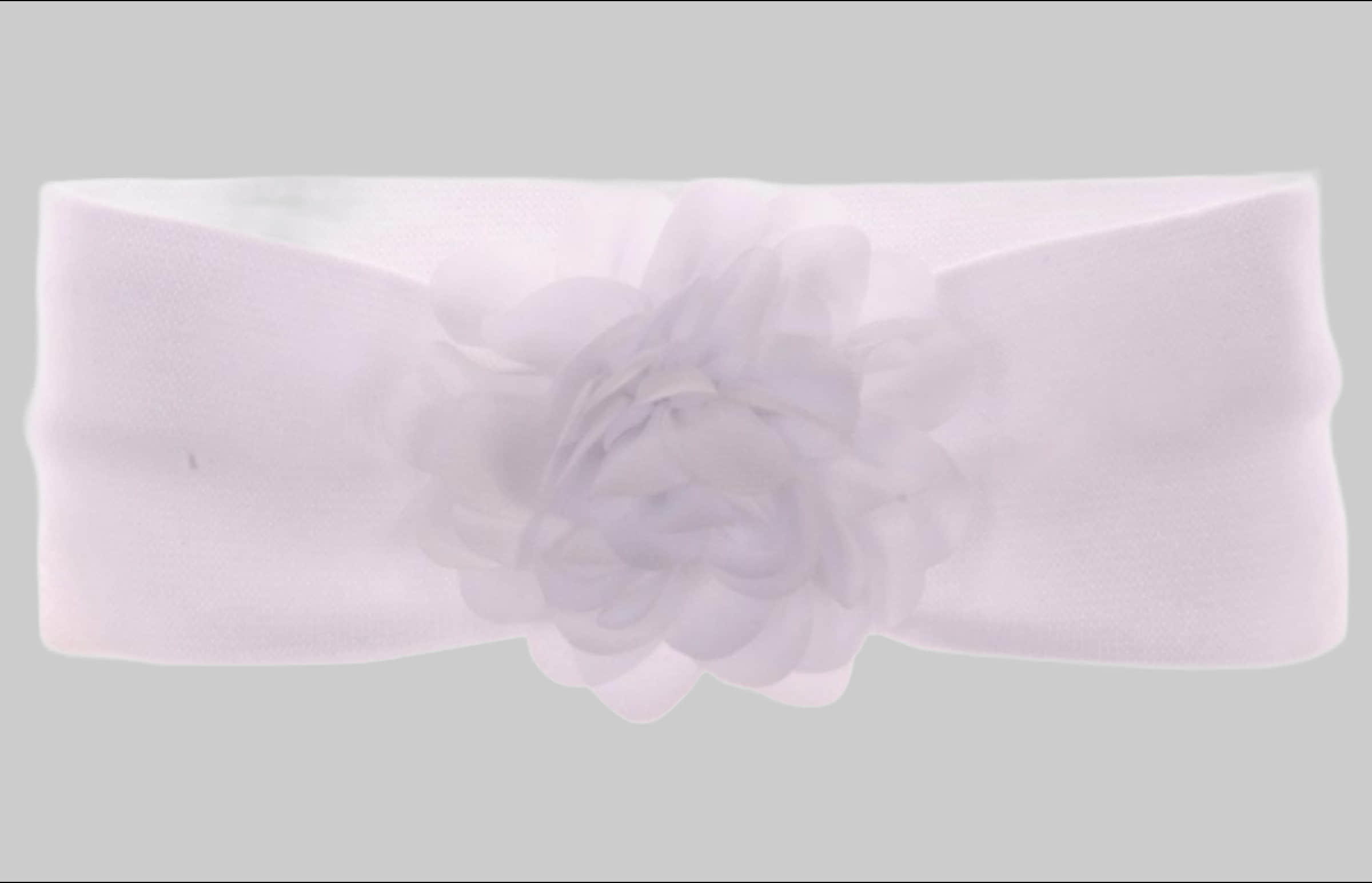 Mädchenmode La Bortini La Bortini Baby Headband - Soft Cotton Headband for Newborns & Toddlers Weiß Nr. 3