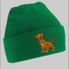 Blondie \u0026 Brownie Mädchenmode Lion King Simba Youth Beanie - Disney Knit Hat for Kids Grün