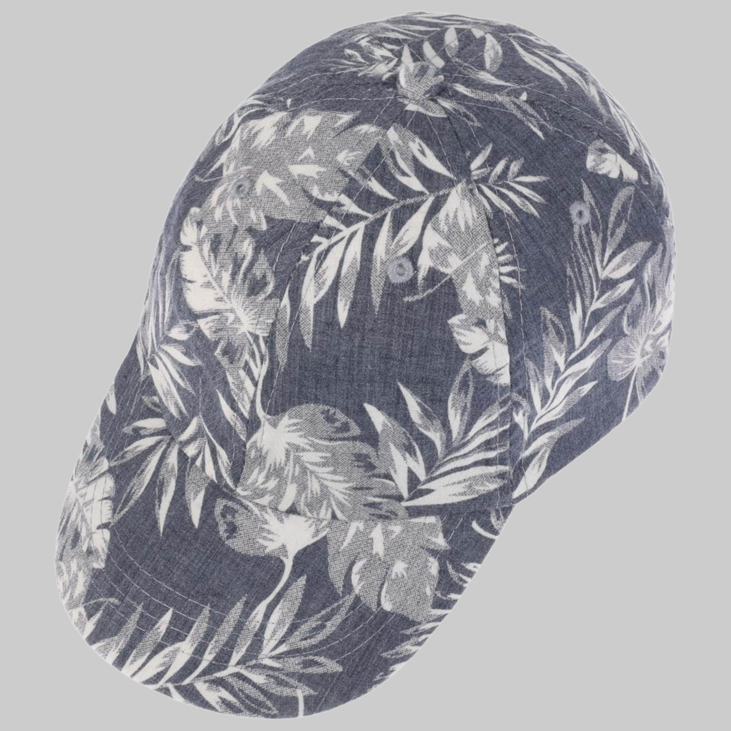 Jungenmode Lipodo Lipodo Kids Baseball Cap - Floral Design - Comfortable & Stylish dunkelblau