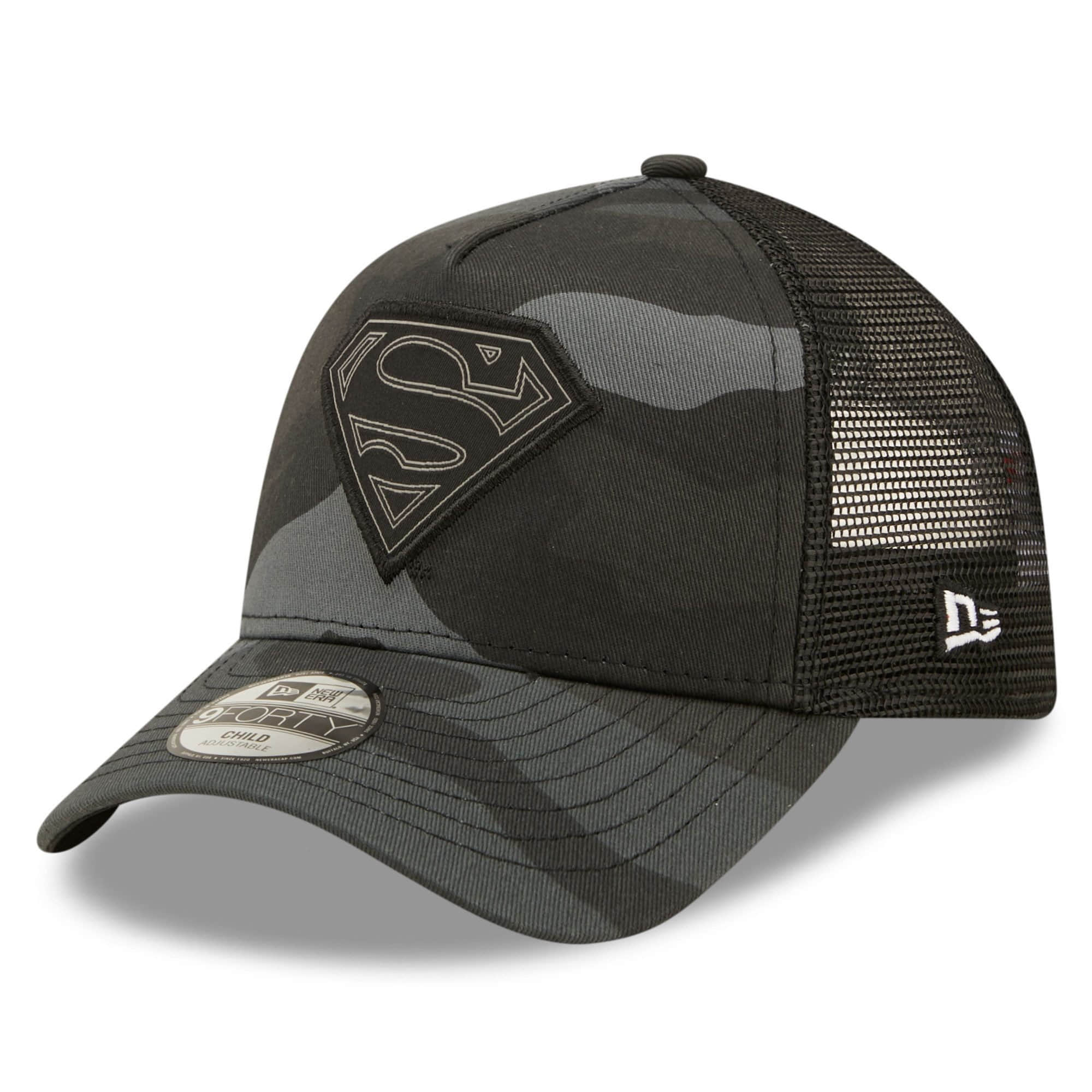 New Era MLB Kids 9Forty Strapback Cap - New York Yankees & Los Angeles Dodgers - Official New Era Superman # Jungenmode