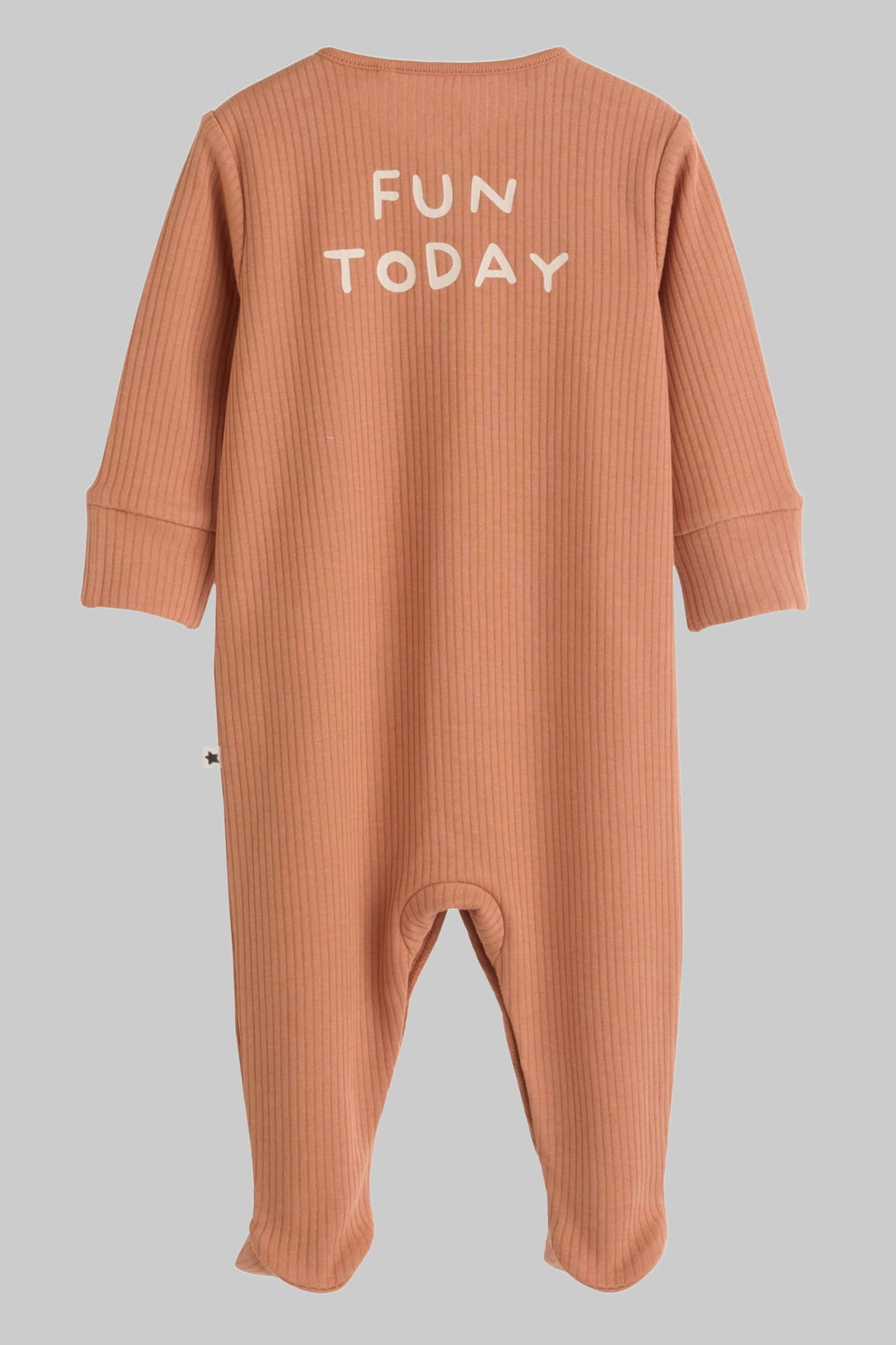 Babymode Next Next 3-Pack Cotton Baby Sleepsuits | Gentle Comfort for Little Ones Brown