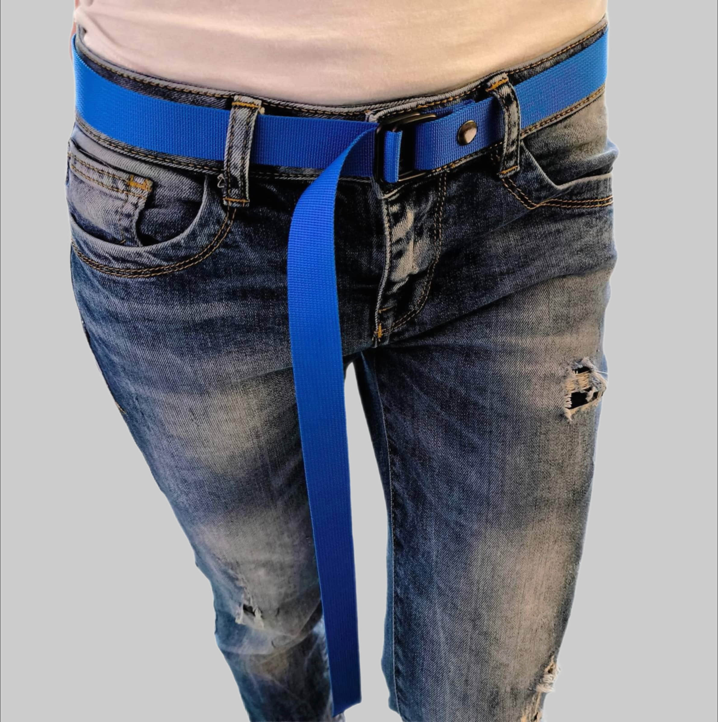 PaulZdrada Fabric Belt - Sport/Jeans/Premium Uni - Modern Hanger Style Kornblume PaulZdrada Jungenmode