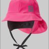 reima Reima Rainy Rain Hat - Waterproof Kids Hat | PVC-Free & Sustainable Candy pink Mädchenmode