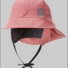 Reima Rainy Rain Hat - Waterproof Kids Hat | PVC-Free & Sustainable Rose blush reima Mädchenmode