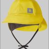 reima Mädchenmode Reima Rainy Rain Hat - Waterproof Kids Hat | PVC-Free & Sustainable Yellow