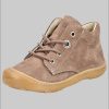 PEPINO by RICOSTA Ricosta Pepino 'Cory' Lauflerner: Premium Leather Kids Running Shoe - WMS Fit Schoko Babymode