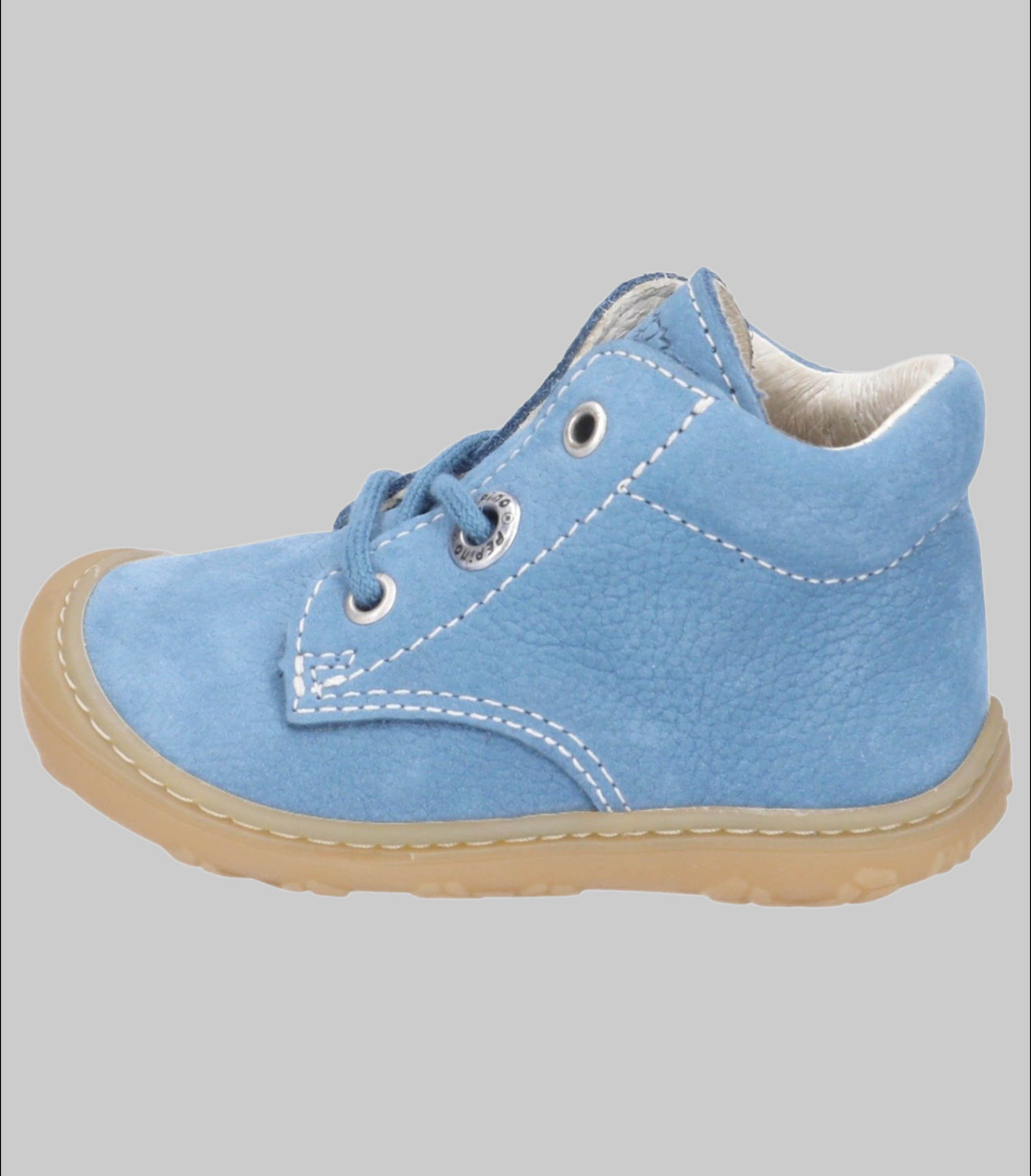 Babymode PEPINO by RICOSTA Ricosta Pepino 'Cory' Lauflerner: Premium Leather Kids Running Shoe - WMS Fit Jeans