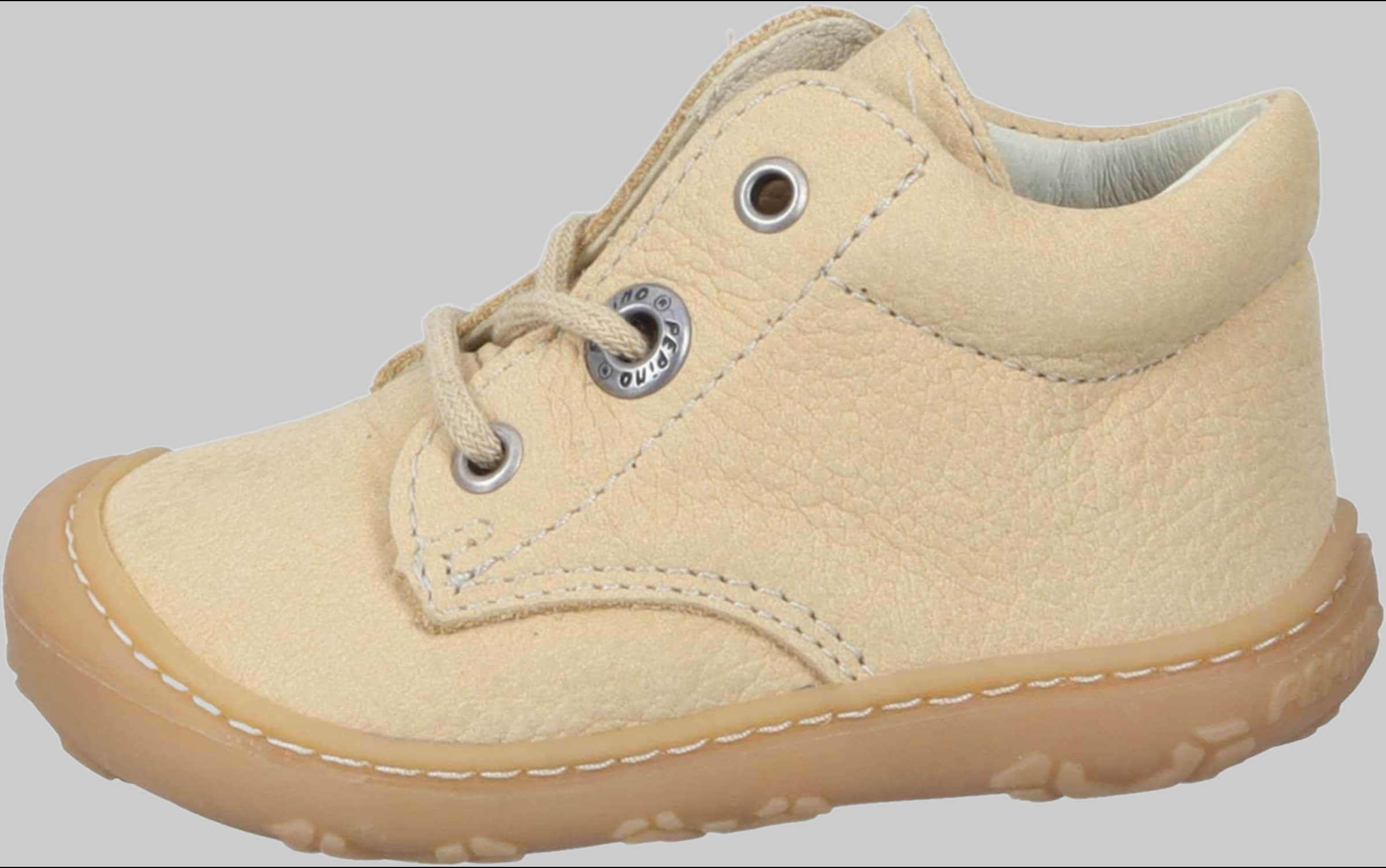 Ricosta Pepino 'Cory' Lauflerner: Premium Leather Kids Running Shoe - WMS Fit desert (630) Stiefel PEPINO by RICOSTA