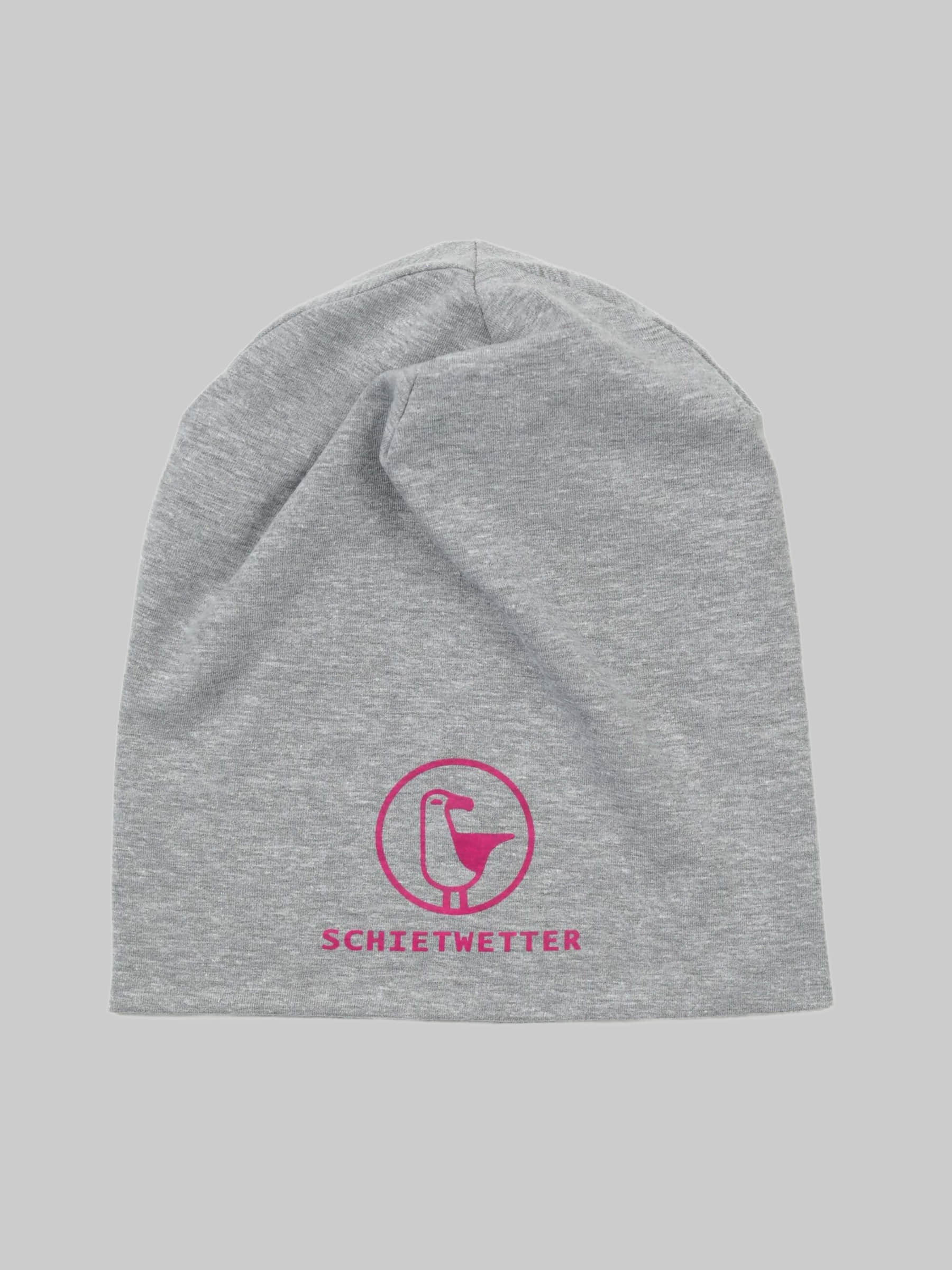 Mädchenmode Schietwetter Schietwetter Children's Beanie - Lightweight & Stylish grey/fuchsia
