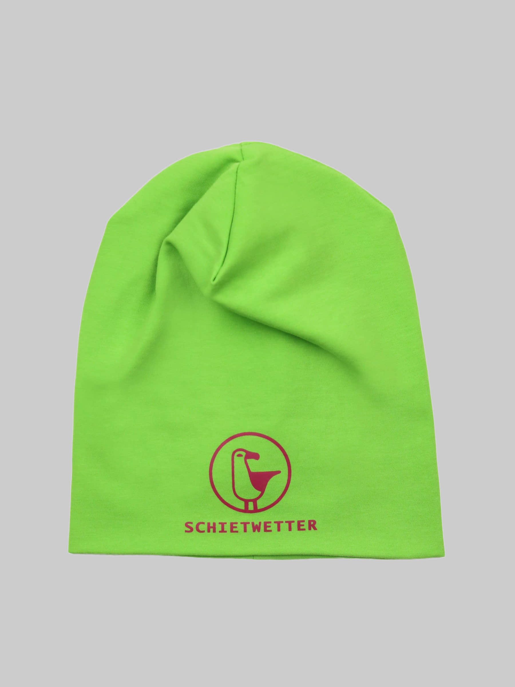 Mädchenmode Schietwetter Schietwetter Children's Beanie - Lightweight & Stylish lime/pink