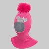 Mädchenmode Smarilla Smarilla Mädchen Wintermütze mit Bommel – Sterntaler Qualität Rosa-Hellg