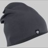 Mädchenmode Stark Soulu00AE Stark Soul® Uni Slouch Beanie - Premium Cotton Jersey Knit Dunkelgrau