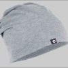 Stark Soul® Uni Slouch Beanie - Premium Cotton Jersey Knit Hellgrau Mädchenmode Stark Soulu00AE