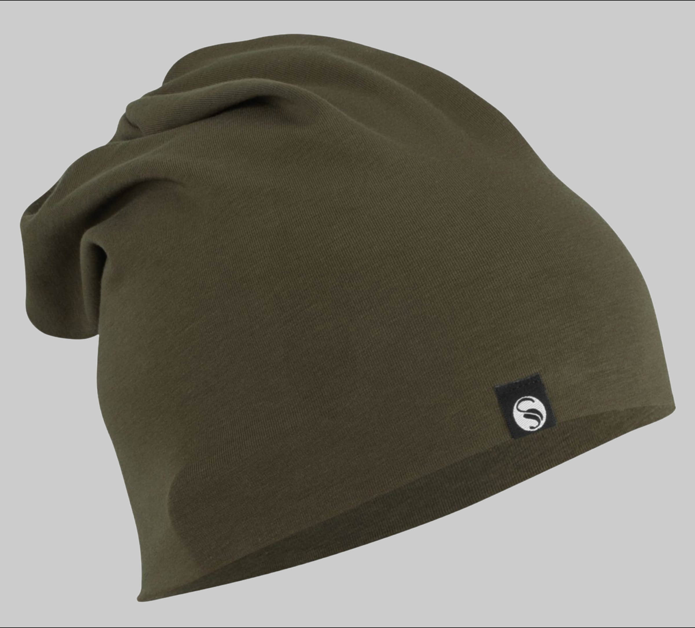 Accessoires & Taschen Stark Soulu00AE Stark Soul® Uni Slouch Beanie - Premium Cotton Jersey Knit Khaki