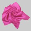 TINITEX TINITEX Seidentuch Nickituch Halstuch Seide Satin pink Mädchenmode