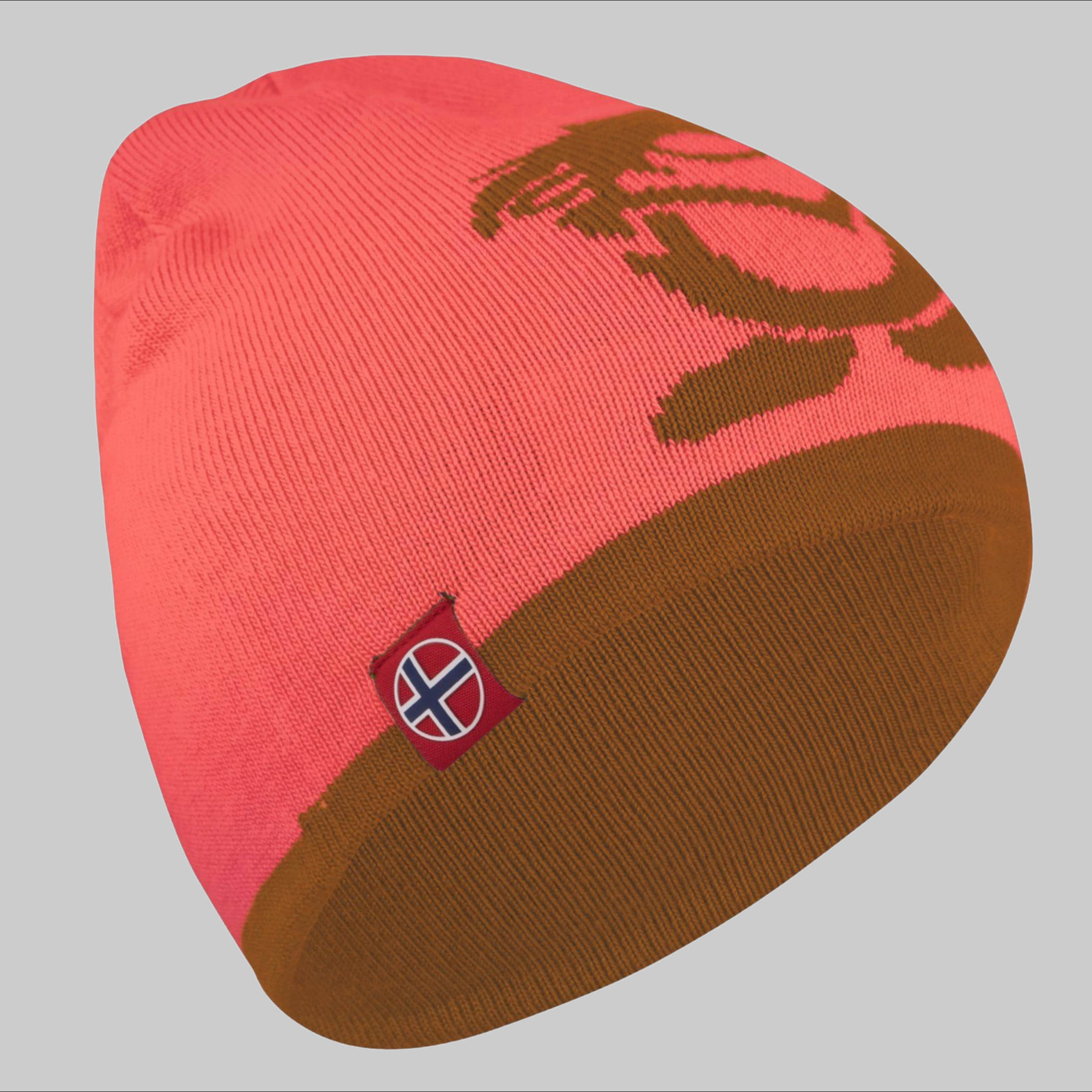 TROLLKIDS Mädchenmode TROLLKIDS Bommelmütze Troll - Reversible Kids Beanie Karamell-B