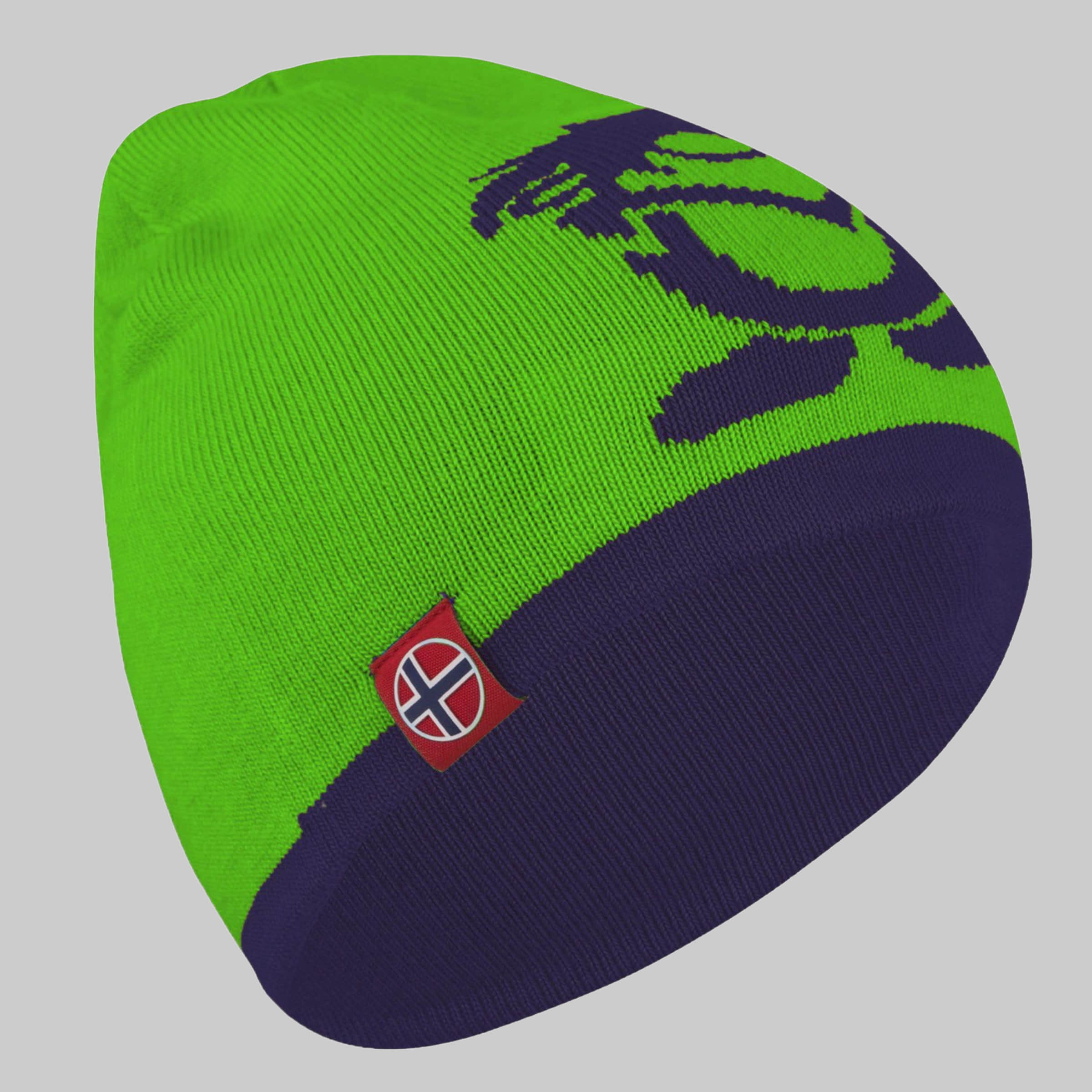 TROLLKIDS Bommelmütze Troll - Reversible Kids Beanie Marineblau TROLLKIDS Mädchenmode