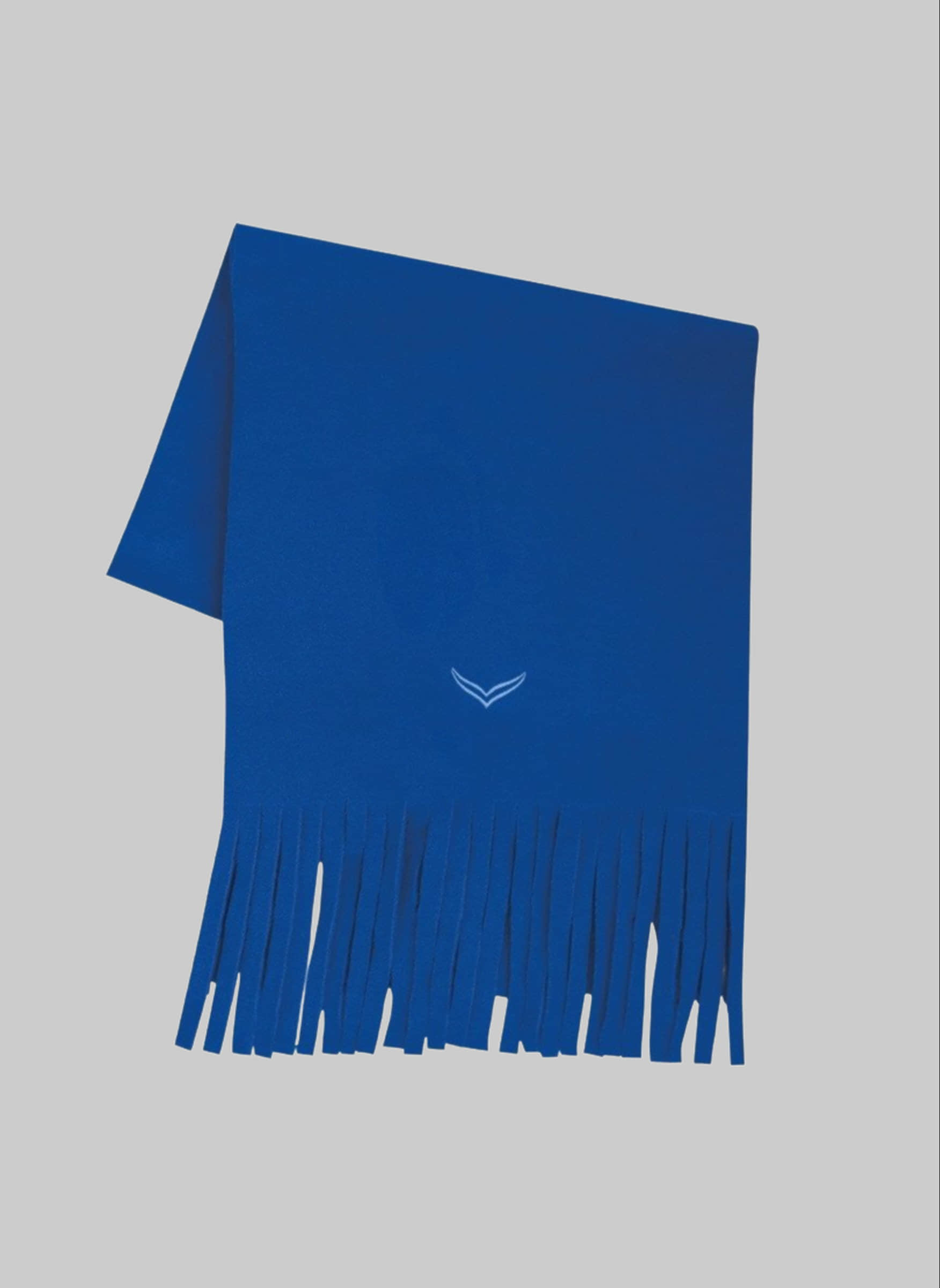 Trigema Fleeceschal | Men's Fleece Scarf with Chic Fringes royal Mädchenmode Trigema