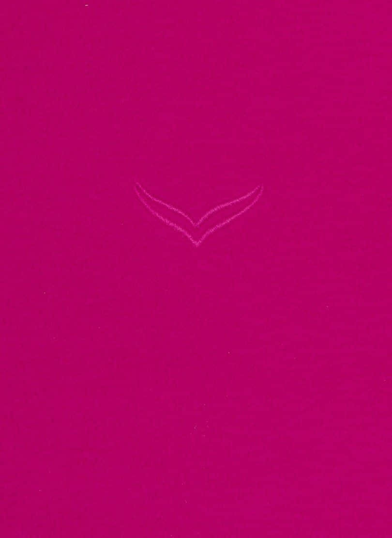 Trigema Mädchenmode Trigema Fleeceschal | Men's Fleece Scarf with Chic Fringes magenta