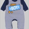 TupTam Baby Romper Set - Organic Cotton Animal Print & 'I Love Mum' - Girl & Boy Super Boy TupTam Babymode