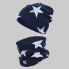 TupTam Mütze & Schal TupTam Uni Kinder Beanie Mütze Schlauchschar Set Sterne Wei TupTam Mädchenmode