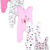 TupTam Strampler TupTam Baby Uni Strampler mit Aufdruck Spruch 5er Pack (5-tlg) Eule Comic Babymode TupTam
