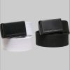 Urban Classics Kids Canvas Belt 2-Pack - Durable & Adjustable black-white URBAN CLASSICS Jungenmode