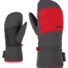 ZIENER LEJANOS AS(R) MITTEN JUNIOR - Kids' Ski Mittens dunkelgrau Ziener Mädchenmode