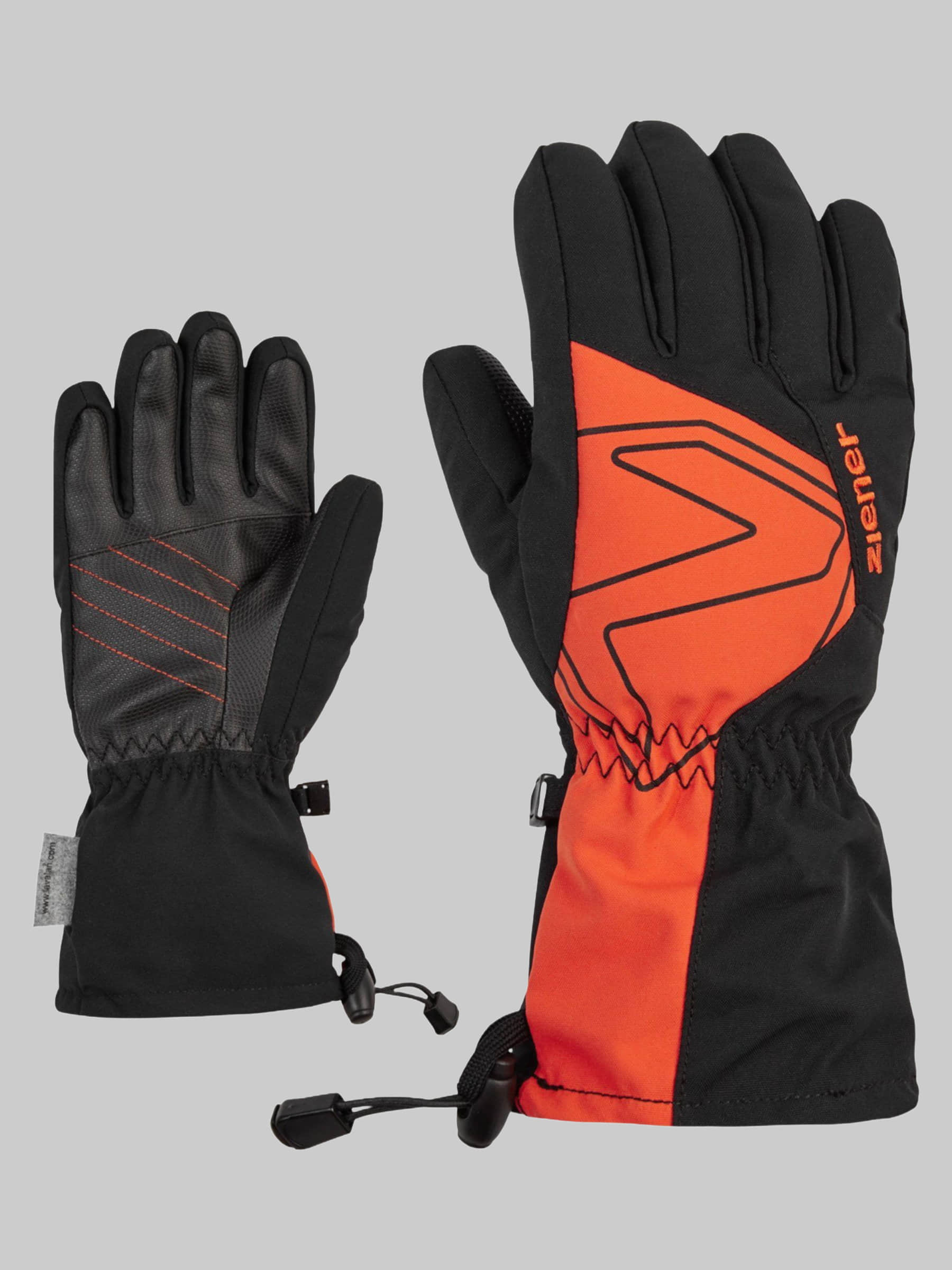 Mädchenmode Ziener Ziener Fäustlinge Ziener Junior Laval As Aw Glove Kinder schwarz