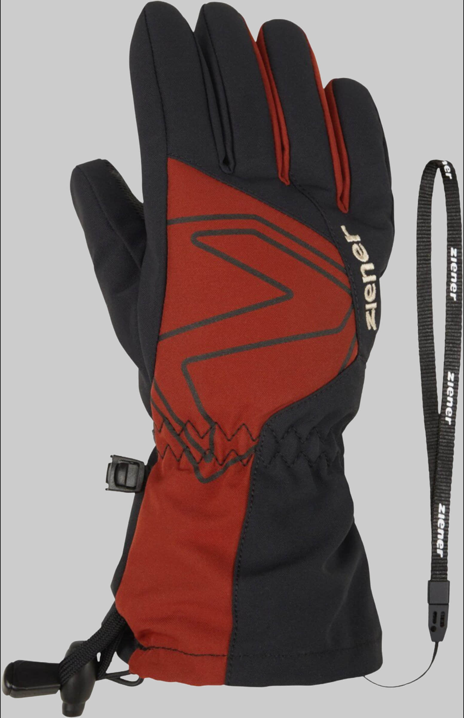Mädchenmode Ziener Ziener Fäustlinge Ziener Junior Laval As Aw Glove Kinder woody brown